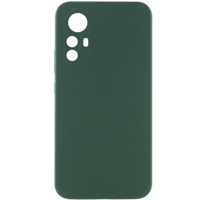 Чехол Silicone Cover Lakshmi Full Camera (AAA) для Xiaomi Redmi Note 12S (Зеленый / Cyprus Green)