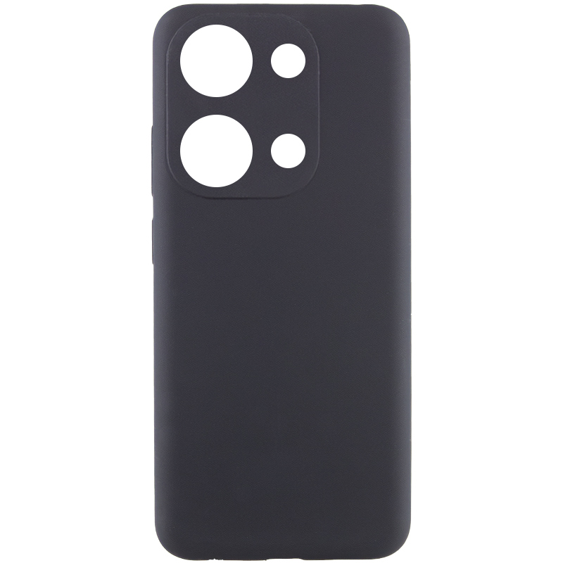 Чохол Silicone Cover Lakshmi Full Camera (AAA) для Xiaomi Redmi Note 13 4G (Чорний / Black)