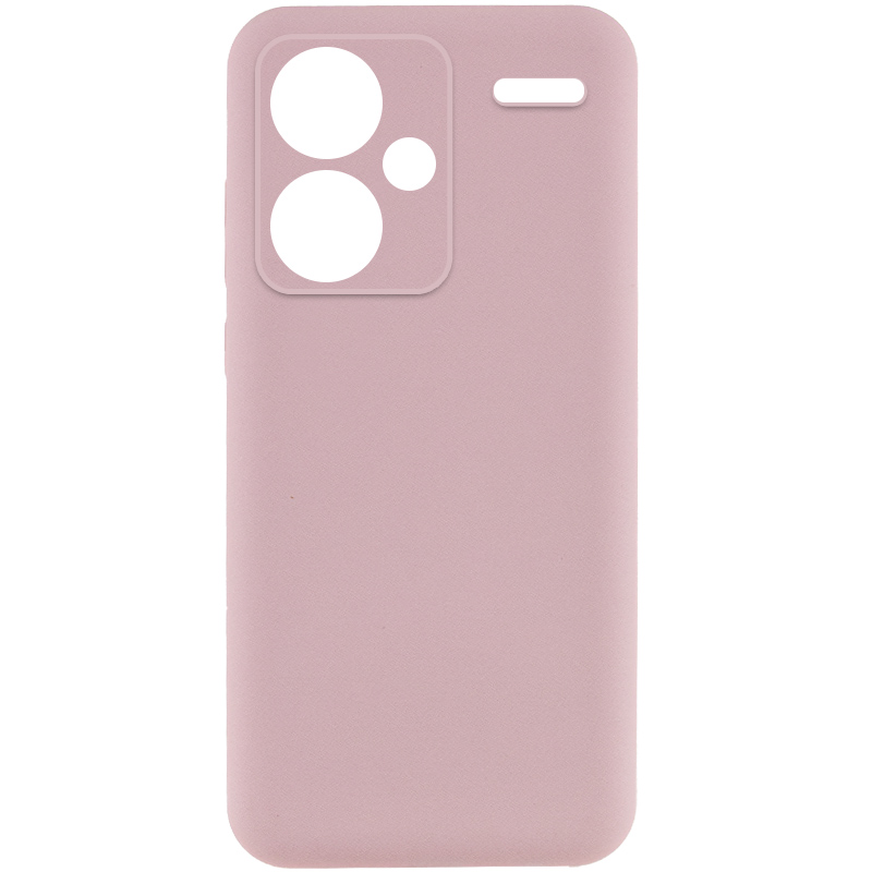 Чохол Silicone Cover Lakshmi Full Camera (AAA) для Xiaomi Redmi Note 13 Pro+ (Рожевий / Pink Sand)