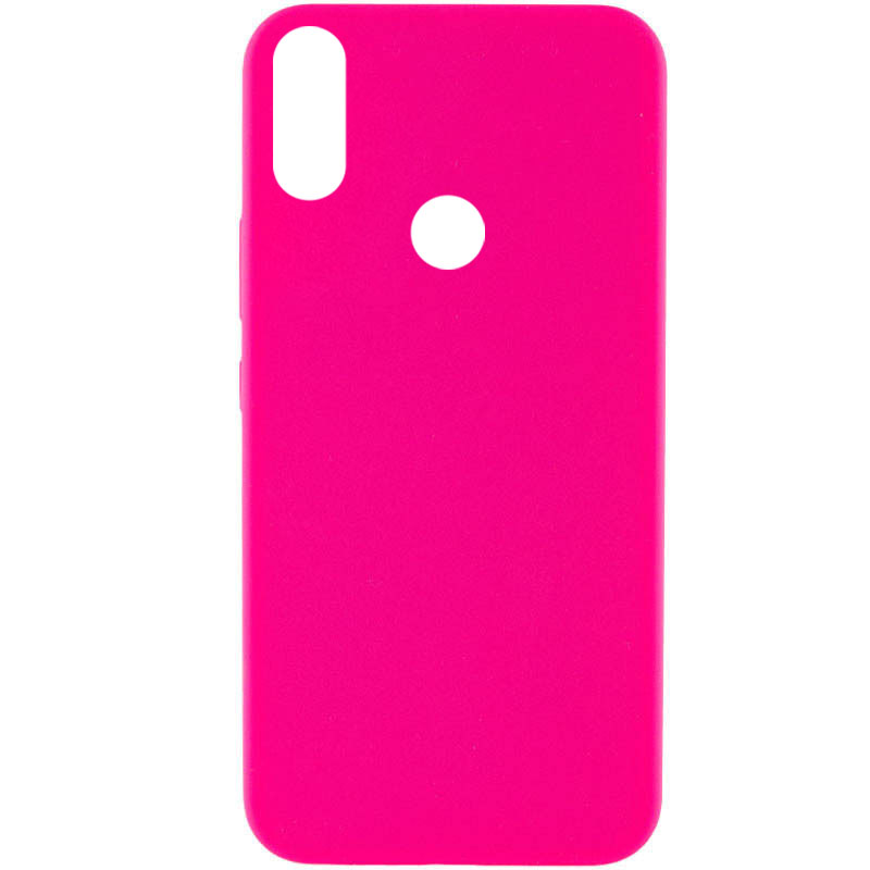 Чохол Silicone Cover Lakshmi Full Camera (AAA) для Xiaomi Redmi Note 7s (Рожевий / Barbie pink)