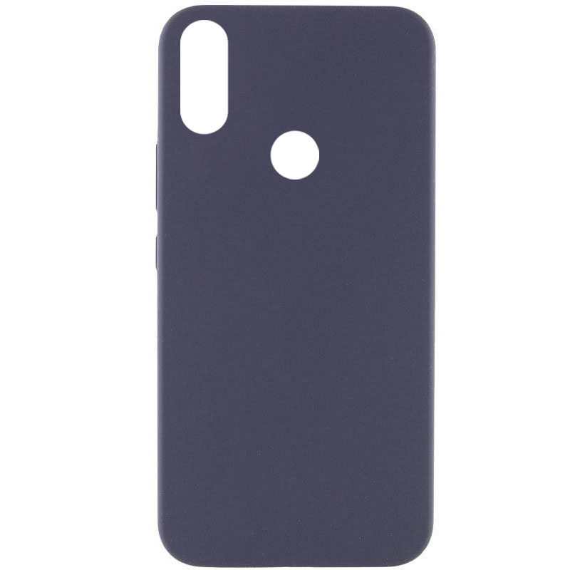 Чехол Silicone Cover Lakshmi (AAA) для Xiaomi Redmi Note 7 Pro (Серый / Dark Gray)