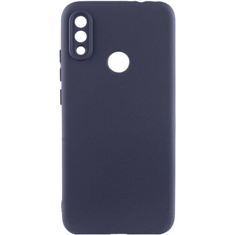 Чохол Silicone Cover Lakshmi Full Camera (AAA) для Xiaomi Redmi Note 7 (Сірий / Dark Gray)