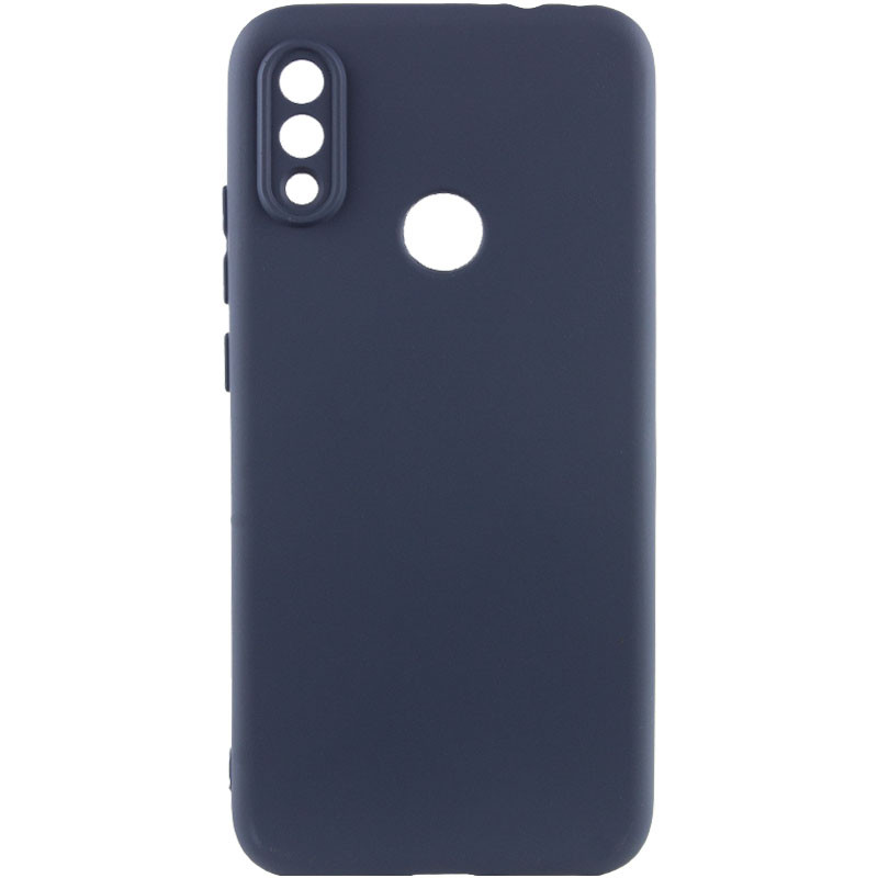 Чохол Silicone Cover Lakshmi Full Camera (AAA) для Xiaomi Redmi Note 7 (Темно-синій / Midnight blue)