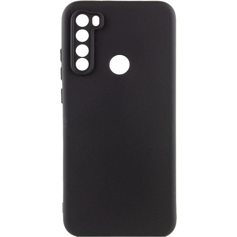 Чохол Silicone Cover Lakshmi Full Camera (AAA) для Xiaomi Redmi Note 8 Pro (Чорний / Black)
