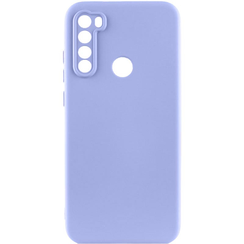 Чохол Silicone Cover Lakshmi Full Camera (AAA) для Xiaomi Redmi Note 8 Pro (Бузковий / Dasheen)