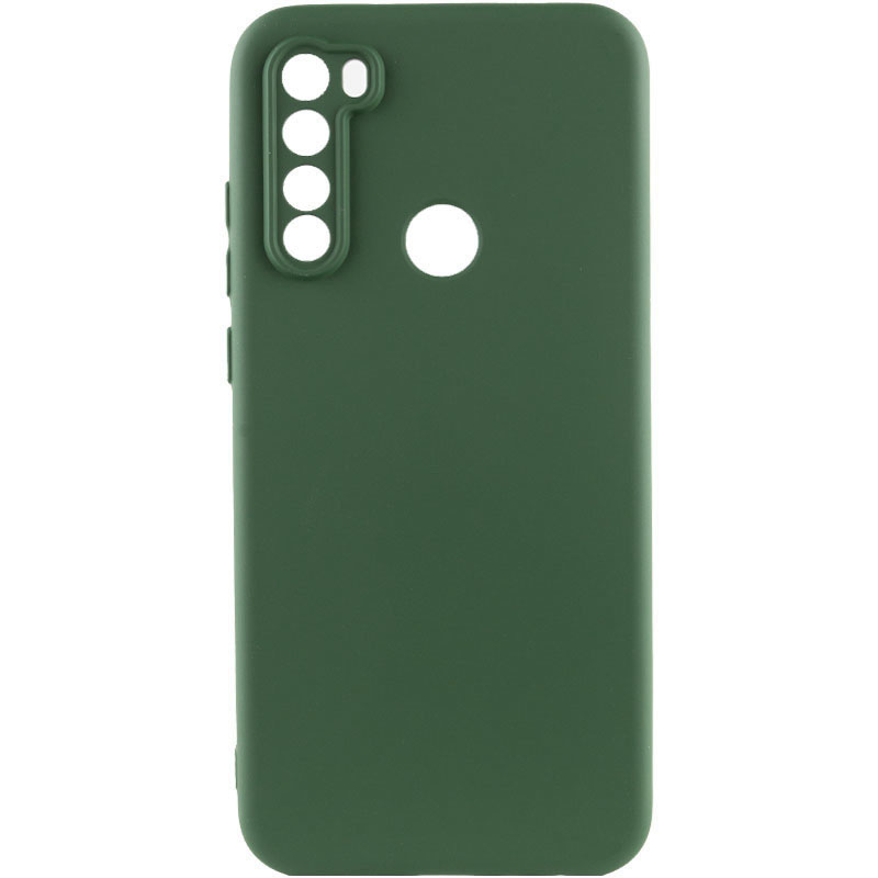 Чехол Silicone Cover Lakshmi Full Camera (AAA) для Xiaomi Redmi Note 8 Pro (Зеленый / Cyprus Green)