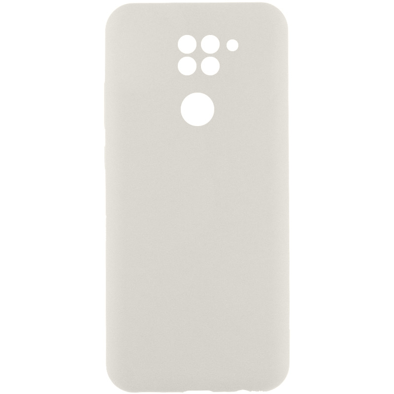 Чехол Silicone Cover Lakshmi Full Camera (AAA) для Xiaomi Redmi 10X (Белый / White)