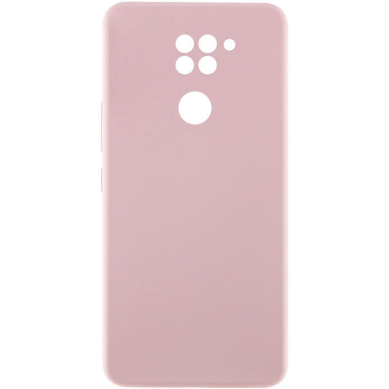 Чехол Silicone Cover Lakshmi Full Camera (AAA) для Xiaomi Redmi 10X (Розовый / Pink Sand)