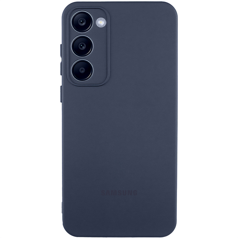 Чохол Silicone Cover Lakshmi Full Camera (AAA) with Logo для Samsung Galaxy S20 FE (Темно-синій / Midnight blue)