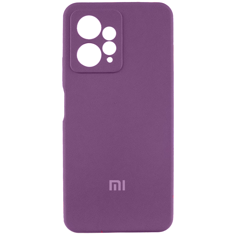 Чохол Silicone Cover Lakshmi Full Camera (AAA) with Logo для Xiaomi Redmi Note 12 4G