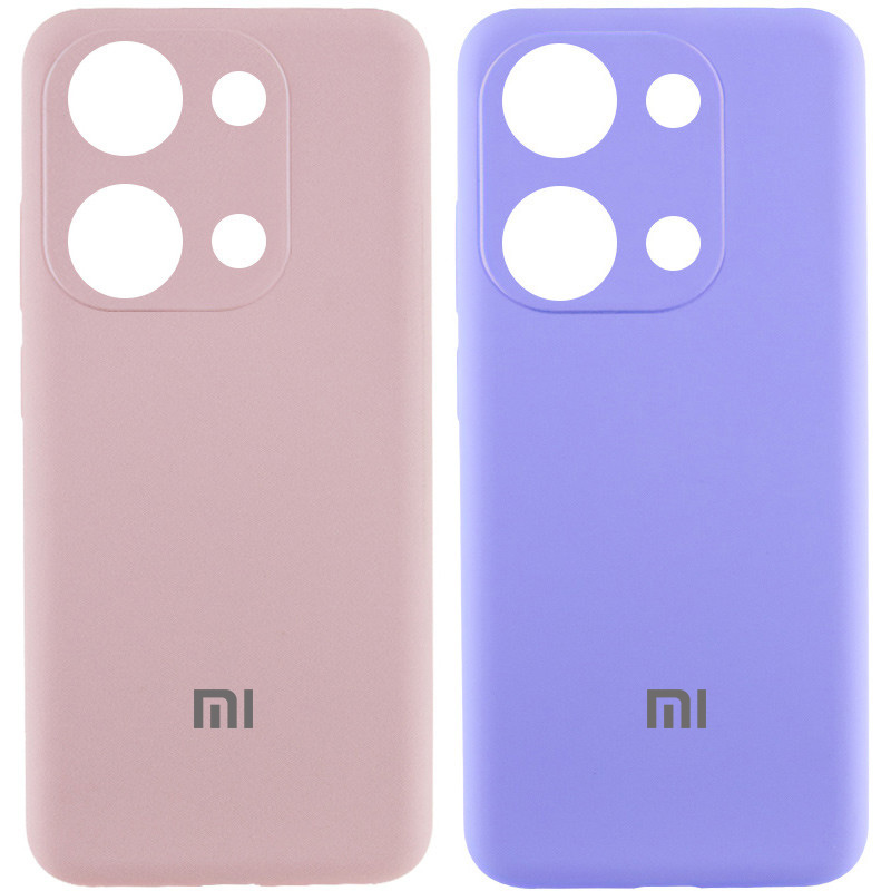 Чохол Silicone Cover Lakshmi Full Camera (AAA) with Logo для Xiaomi Redmi Note 13 4G