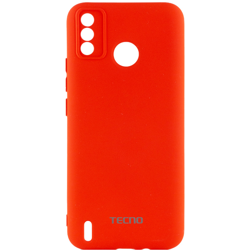 Чохол Silicone Cover My Color Full Camera (A) для TECNO Spark 6 Go (Червоний / Red)