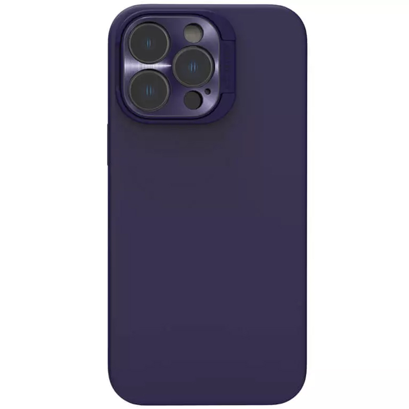 Чехол Silicone Nillkin LensWing Magnetic для Apple iPhone 14 Pro (6.1") (Фиолетовый / Deep Purple)