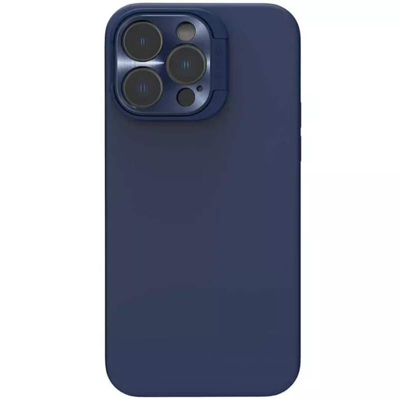 Чехол Silicone Nillkin LensWing Magnetic для Apple iPhone 14 Pro (6.1") (Синий / Blue)