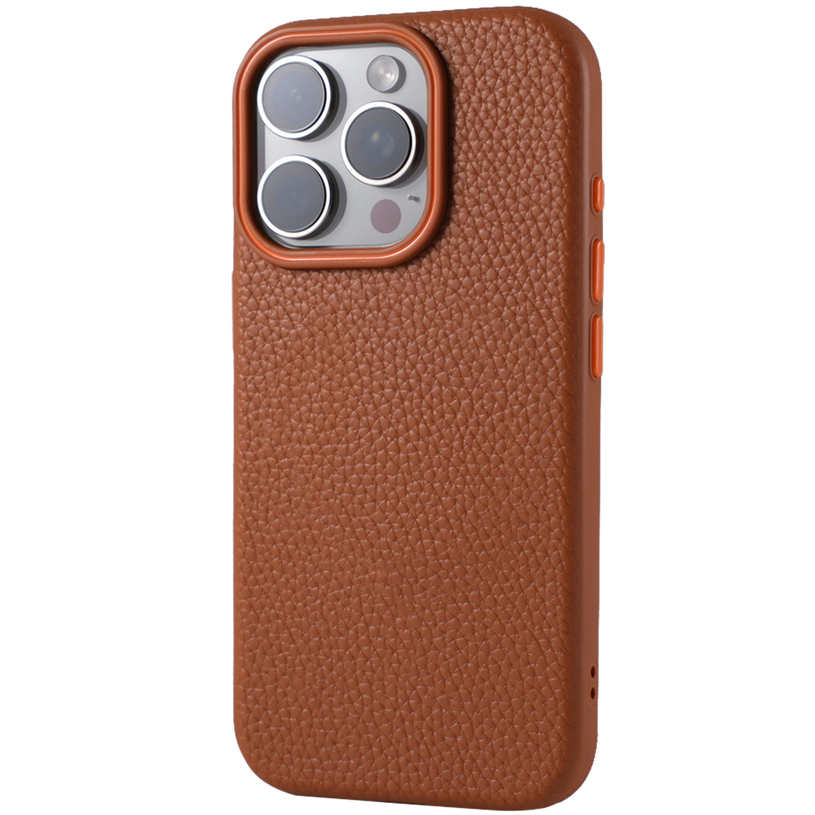 Чехол Syndee with MagSafe для Apple iPhone 14 (6.1") (Golden Brown)