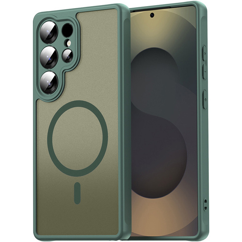 Чехол TPU Bloom with MagSafe для Xiaomi Redmi Note 13 Pro 4G (Green)