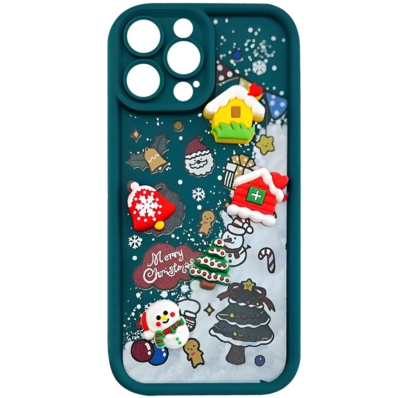 Чехол TPU Christmas Toys для Samsung Galaxy A06 (Green)