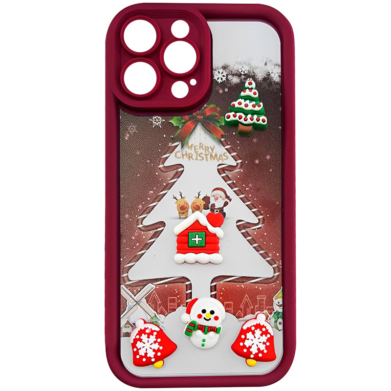 Чехол TPU Christmas Toys для Samsung Galaxy A06 (Red)