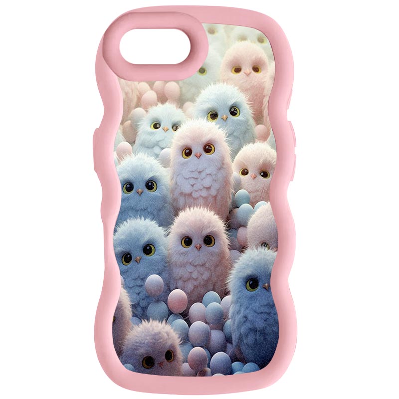 Чохол TPU Cloudy Pictures для Apple iPhone 7 (4.7'') (Owls)