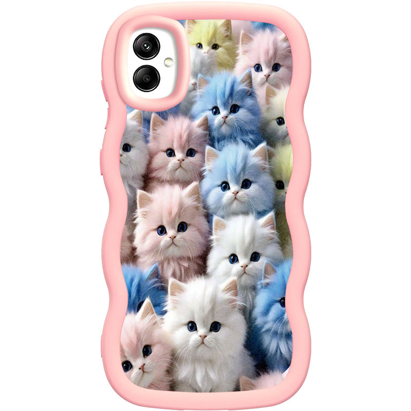 Чохол TPU Cloudy Pictures для Samsung Galaxy A05 (Kittens)
