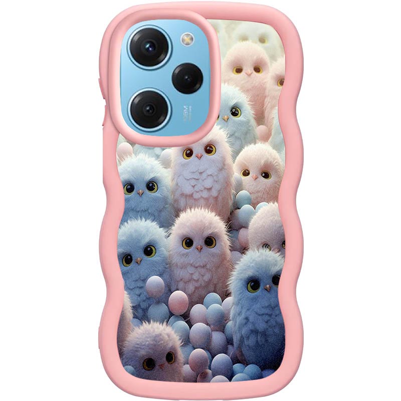 Чехол TPU Cloudy Pictures для Xiaomi Poco X5 Pro 5G / Note 12 Pro 5G (Owls)