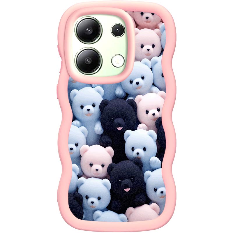 Чохол TPU Cloudy Pictures для Xiaomi Poco X6 (Bears)