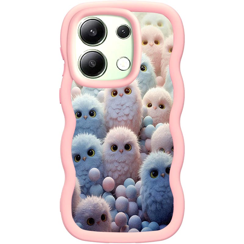 Чохол TPU Cloudy Pictures для Xiaomi Poco X6 (Owls)