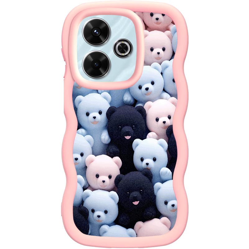 Чохол TPU Cloudy Pictures для Xiaomi Redmi 13 4G / Poco M6 4G (Bears)