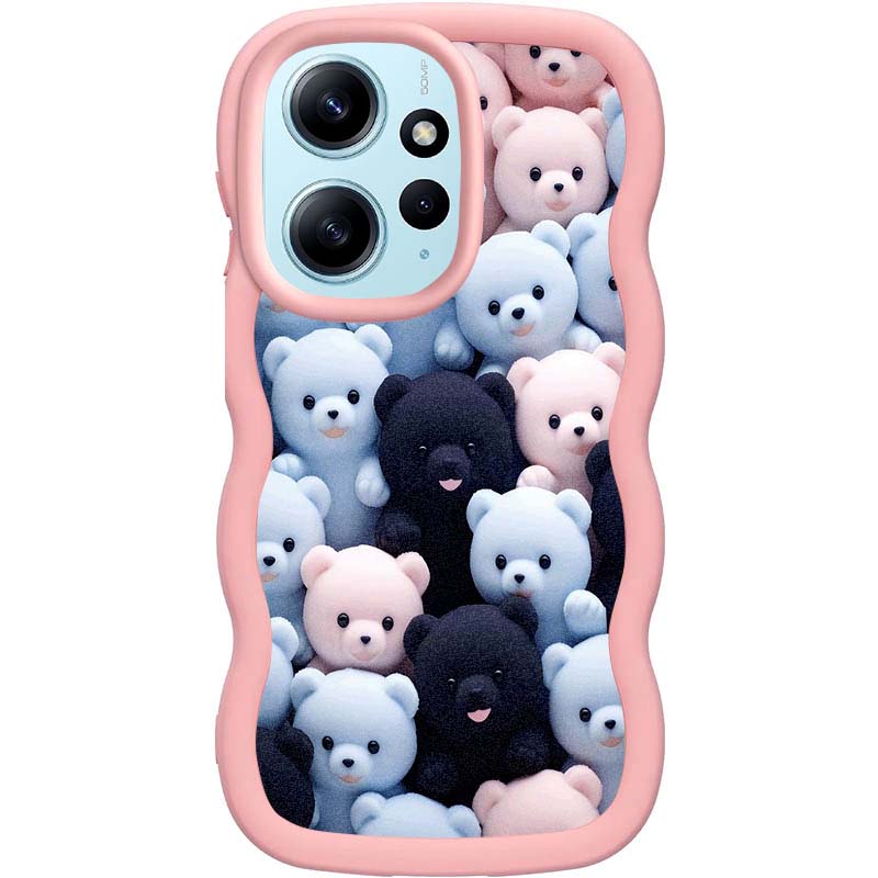 Чехол TPU Cloudy Pictures для Xiaomi Redmi Note 12 4G (Bears)