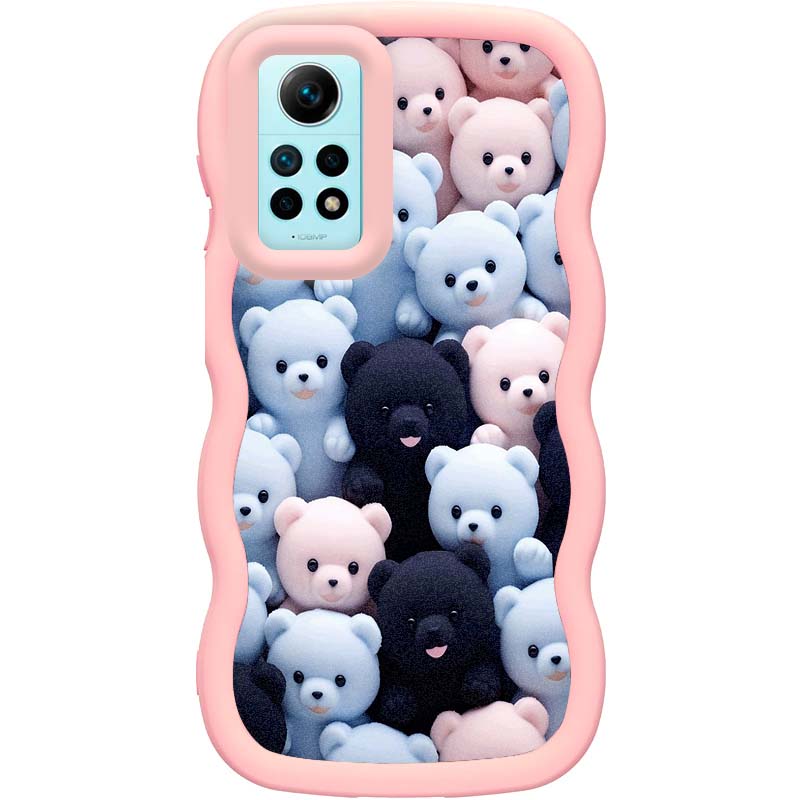 Чохол TPU Cloudy Pictures для Xiaomi Redmi Note 12 Pro 4G (Bears)