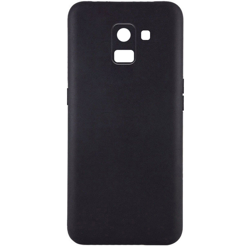 Чехол TPU Epik Black для Samsung A530 Galaxy A8 (2018) (Черный)