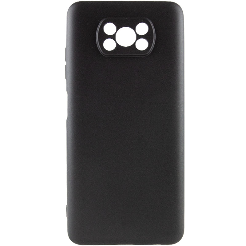 Чехол TPU Epik Black Full Camera для Xiaomi Poco X3 NFC / Poco X3 Pro (Черный)
