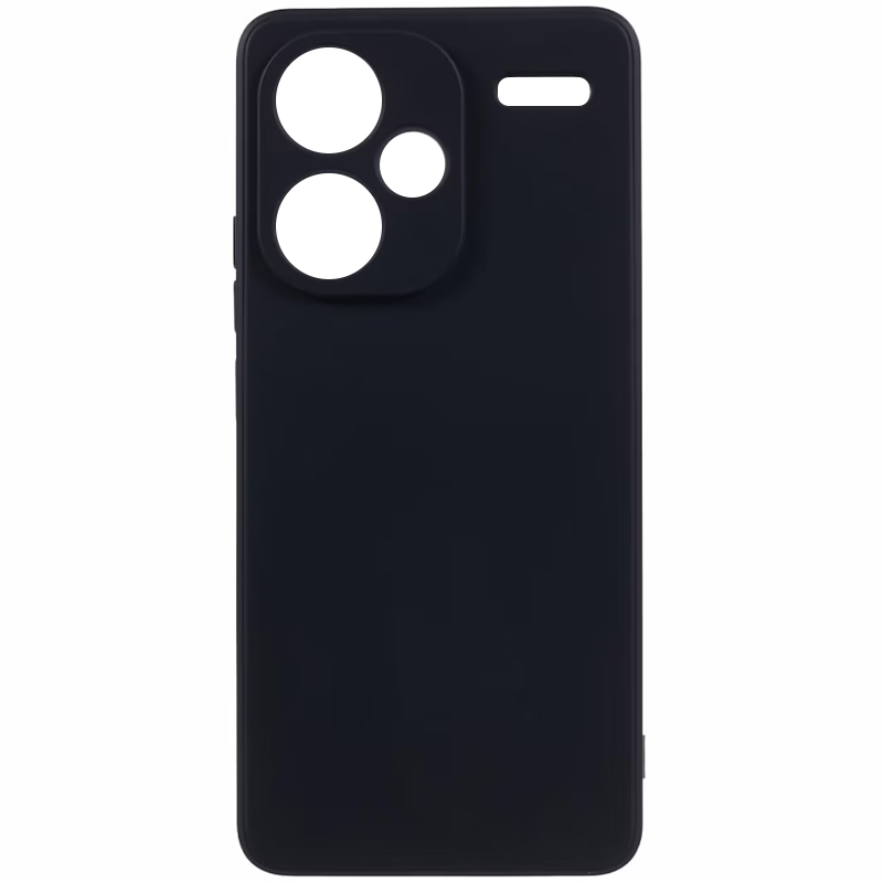 Чехол TPU Epik Black Full Camera для Xiaomi Redmi Note 13 Pro+ (Черный)