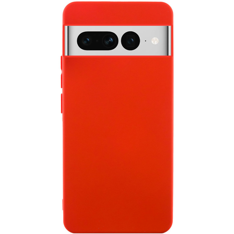Чехол TPU GETMAN Liquid Silk для Google Pixel 7 Pro (Красный / Red)