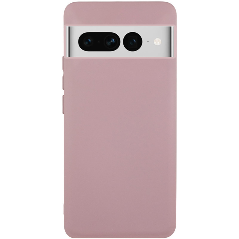 Чехол TPU GETMAN Liquid Silk для Google Pixel 7 Pro (Розовый / Pink Sand)