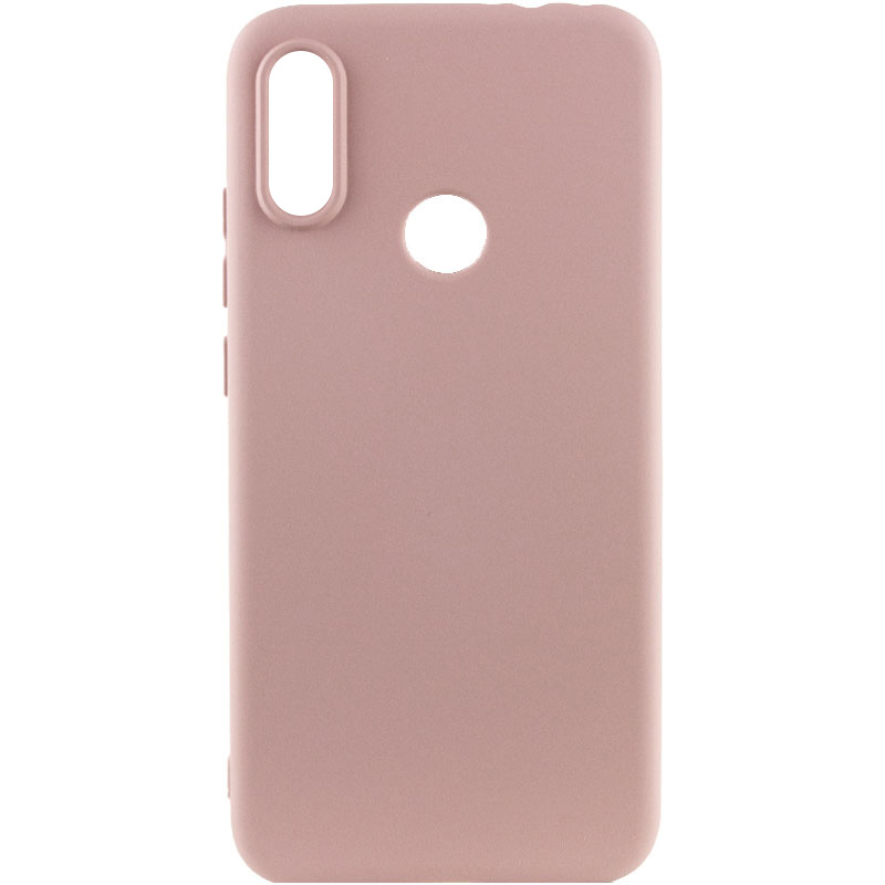 Чохол TPU GETMAN Liquid Silk для Huawei P Smart+ (Рожевий / Pink Sand)
