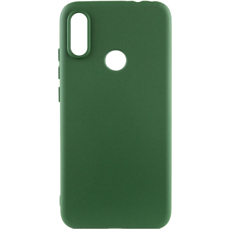 Чехол TPU GETMAN Liquid Silk для Huawei Nova 3i (Зеленый / Dark green)