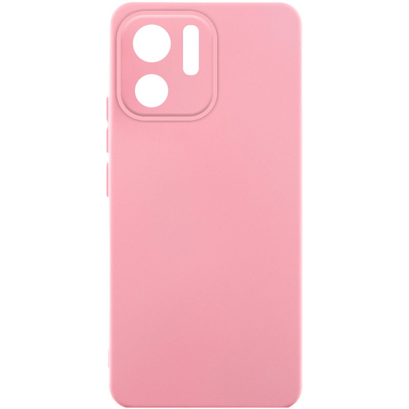 Чохол TPU GETMAN Liquid Silk Full Camera для Motorola Edge 40 (Рожевий / Pink)