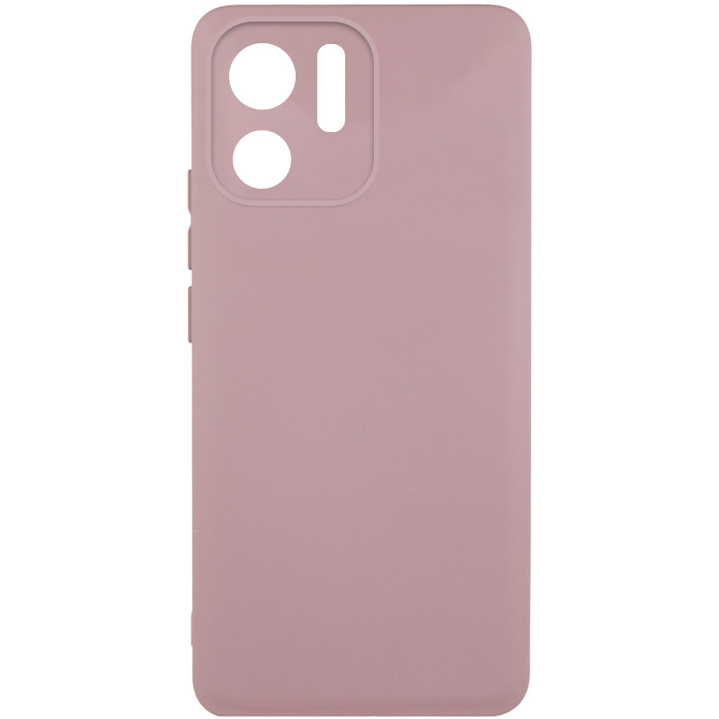 Чохол TPU GETMAN Liquid Silk Full Camera для Motorola Edge 40 (Рожевий / Pink Sand)