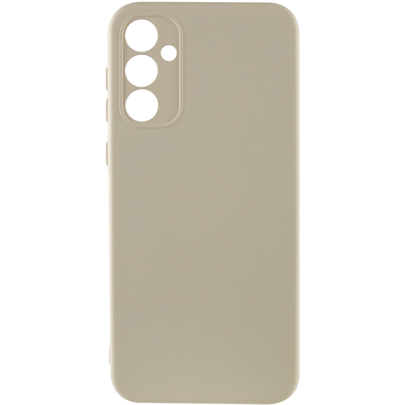 Чохол TPU GETMAN Liquid Silk Full Camera для Samsung Galaxy A35 (Пісочний / Sand)