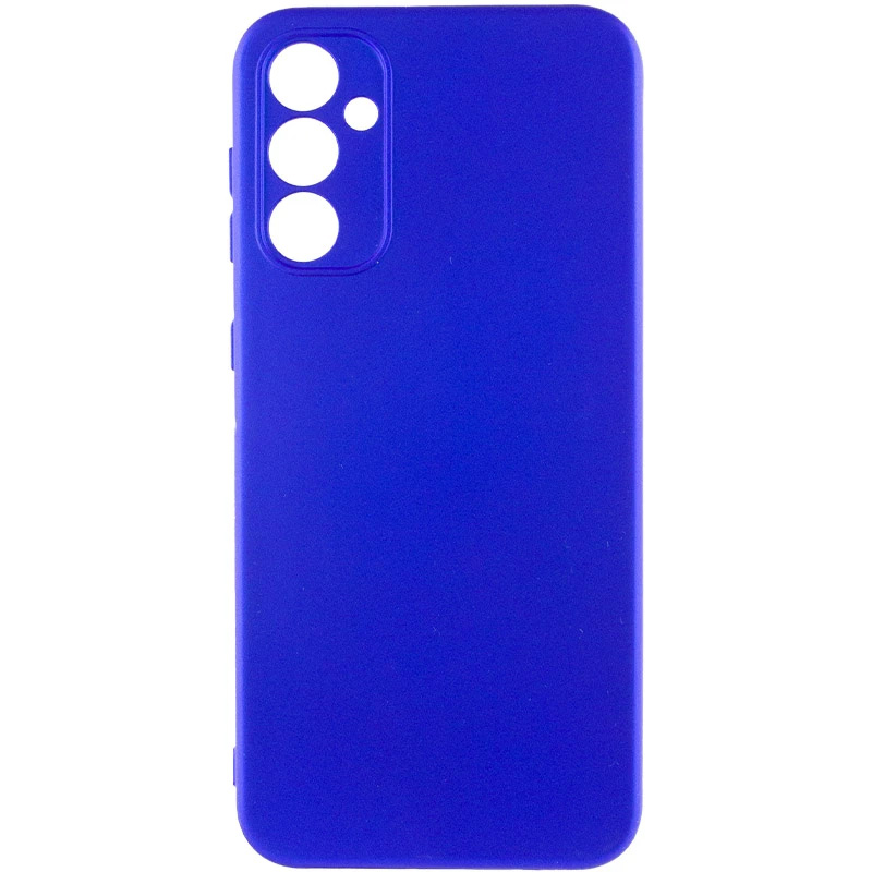 Чохол TPU GETMAN Liquid Silk для Samsung Galaxy A55 (Синій / Iris)