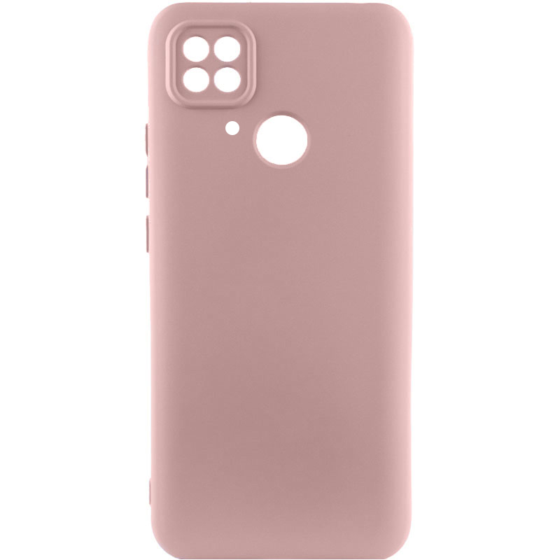 Чохол TPU GETMAN Liquid Silk Full Camera для Xiaomi Redmi 10C (Рожевий / Pink Sand)