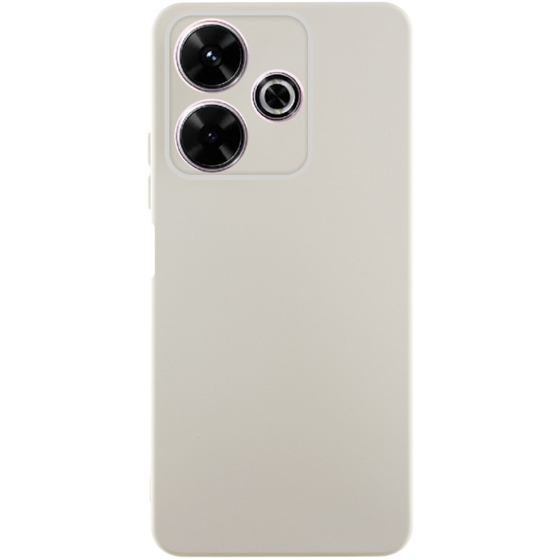 Чохол TPU GETMAN Liquid Silk для Xiaomi Redmi 13 4G / Poco M6 4G (Пісочний / Sand)