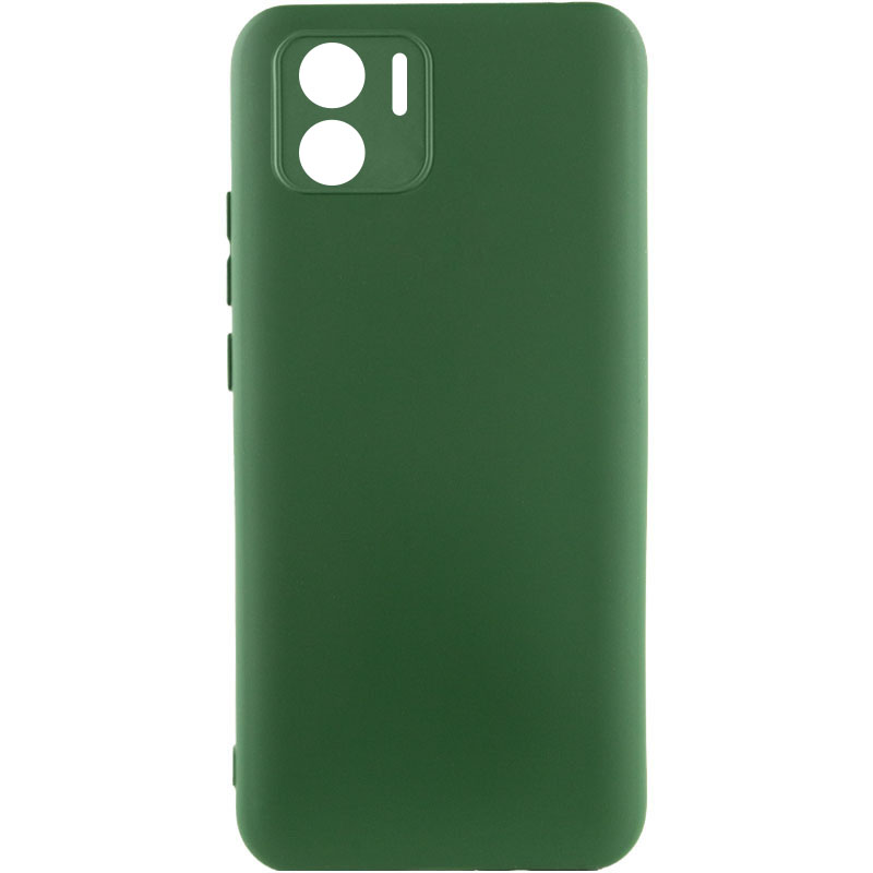 Чохол TPU GETMAN Liquid Silk для Xiaomi Redmi A1 / A2 (Зелений / Dark green)