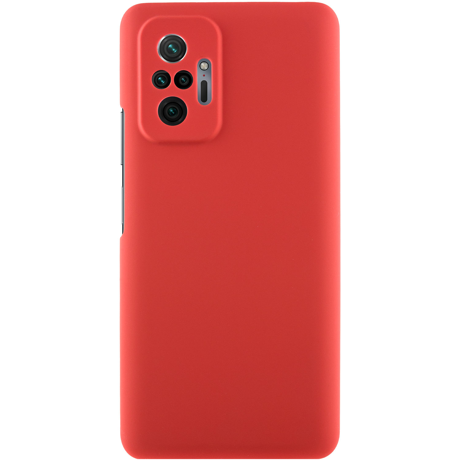 Чохол TPU GETMAN Liquid Silk для Xiaomi Redmi Note 10 Pro Max (Червоний / Red)