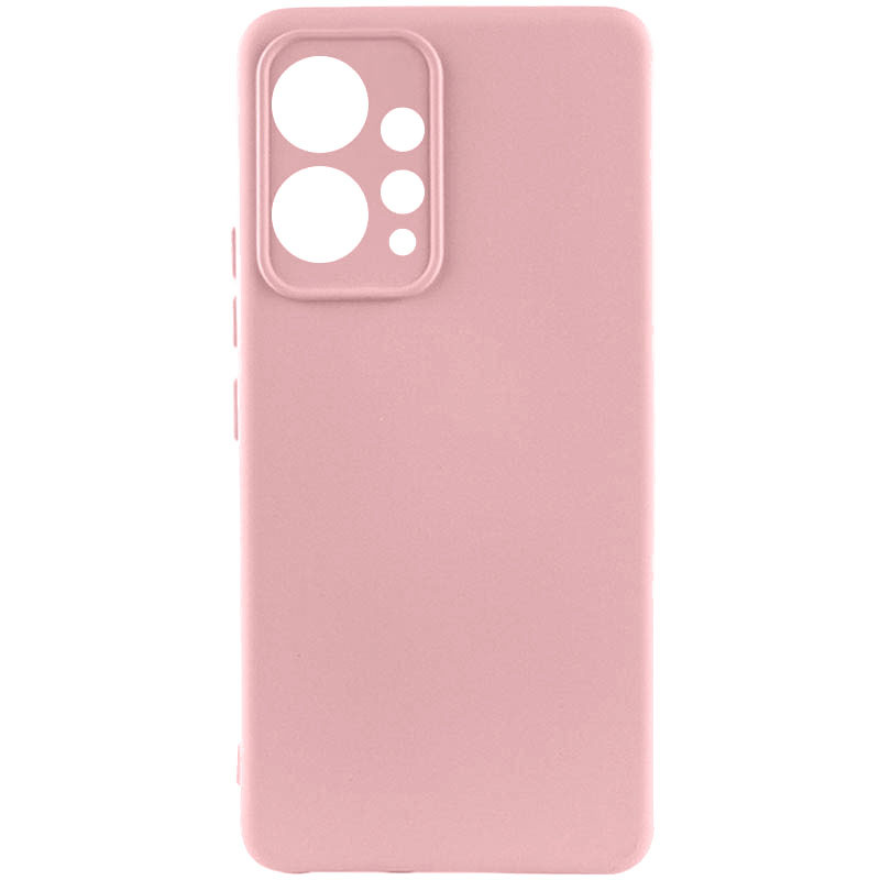 Чехол TPU GETMAN Liquid Silk Full Camera для Xiaomi Redmi Note 12 4G (Розовый / Pink)