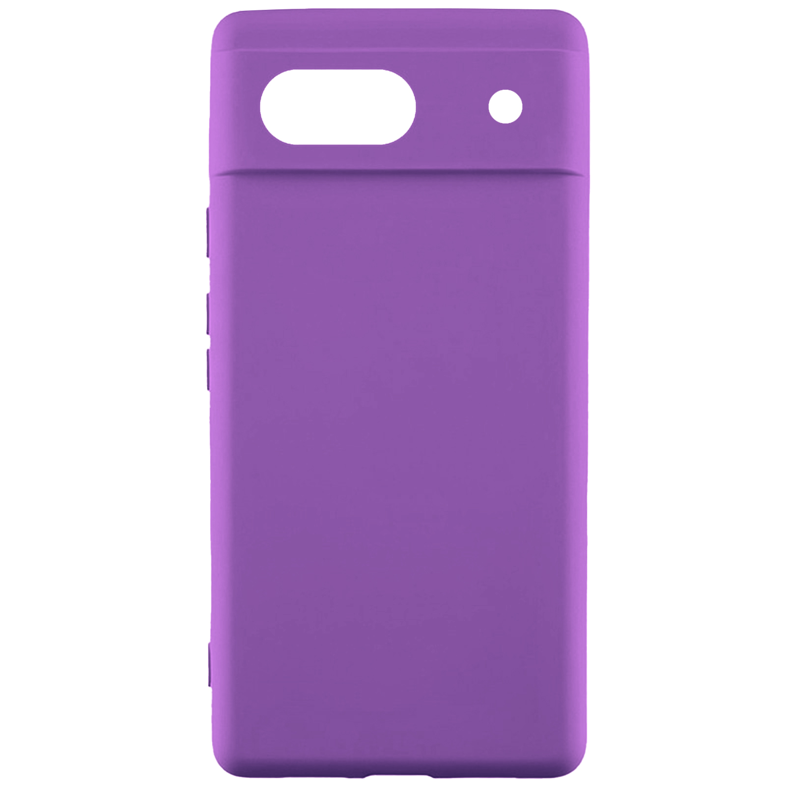 Чохол TPU GETMAN Liquid Silk Full Camera для Google Pixel 6 (Фіолетовий / Purple)