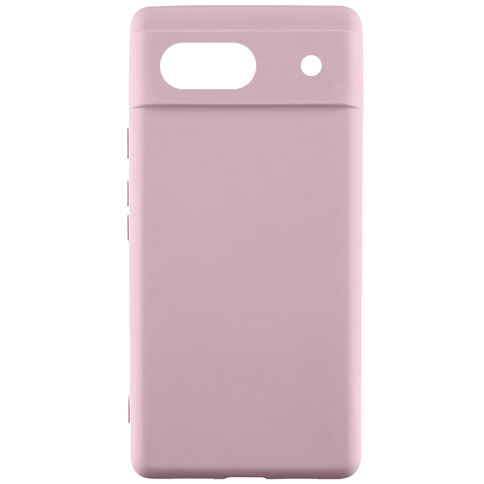 Чохол TPU GETMAN Liquid Silk Full Camera для Google Pixel 6 (Рожевий / Pink Sand)