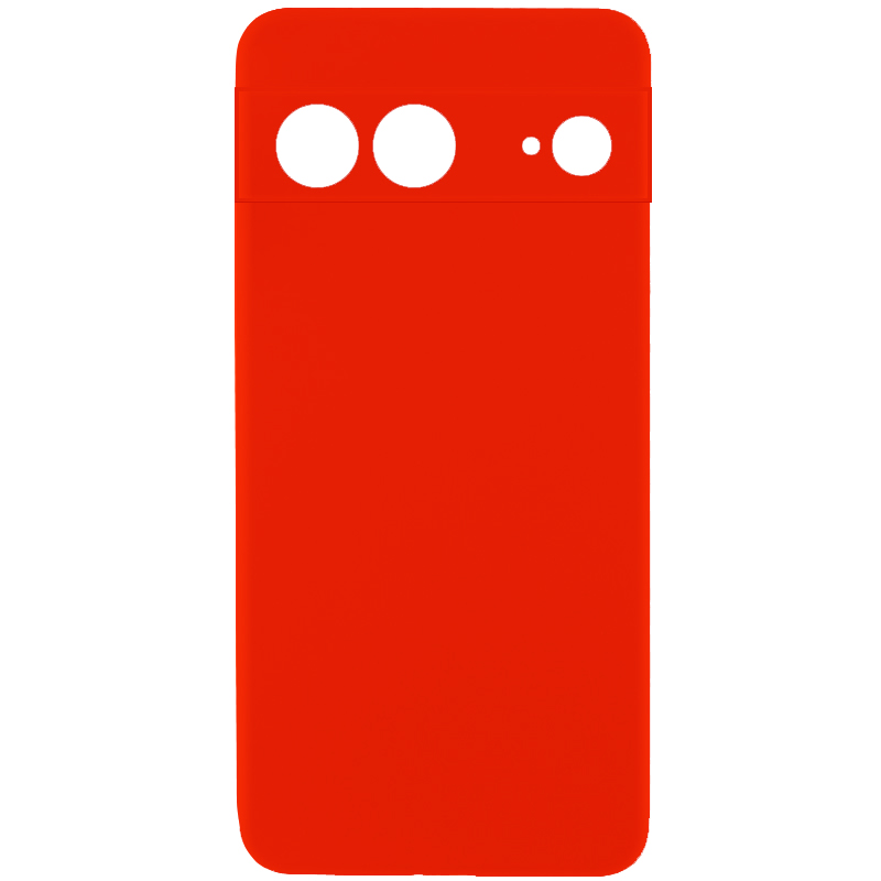 Чехол TPU GETMAN Liquid Silk Full Camera для Google Pixel 7 (Красный / Red)
