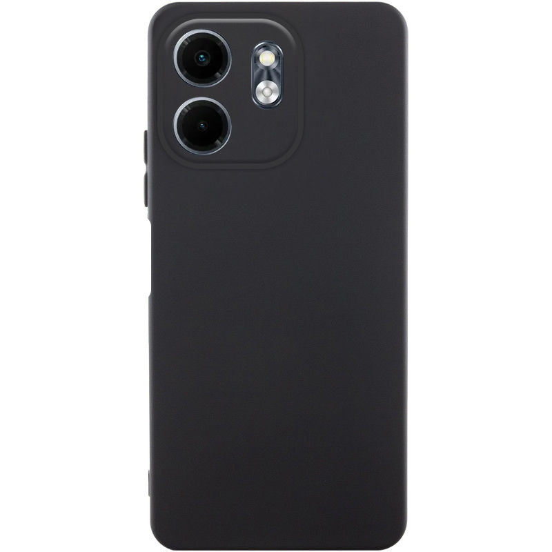 Чохол TPU GETMAN Liquid Silk Full Camera для Motorola Moto G04 (Чорний / Black)